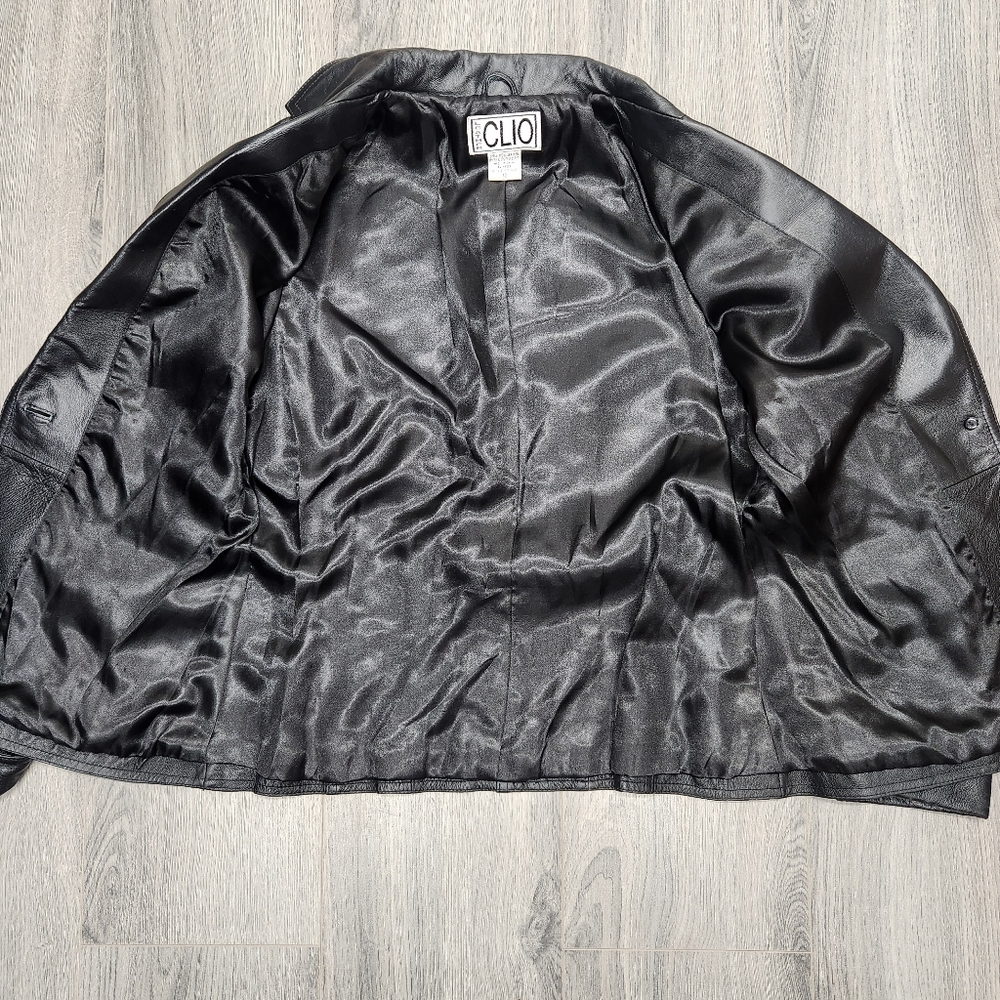 CLIO Leather Jacket - Picture 2 of 5